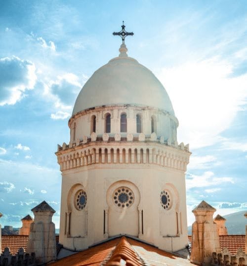 St Augustine's Church in Annaba, Algeria
