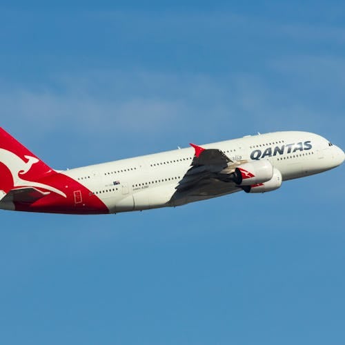 Qantas taking off