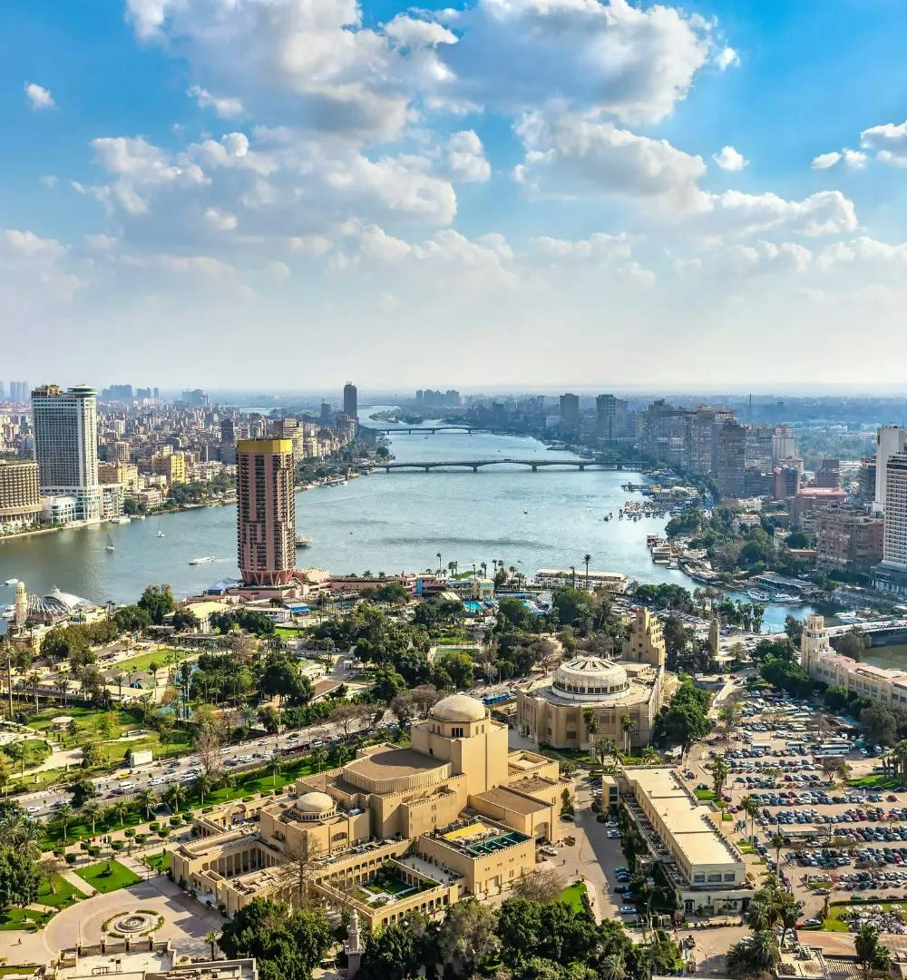 A view of Cairo, the capital of Egypt