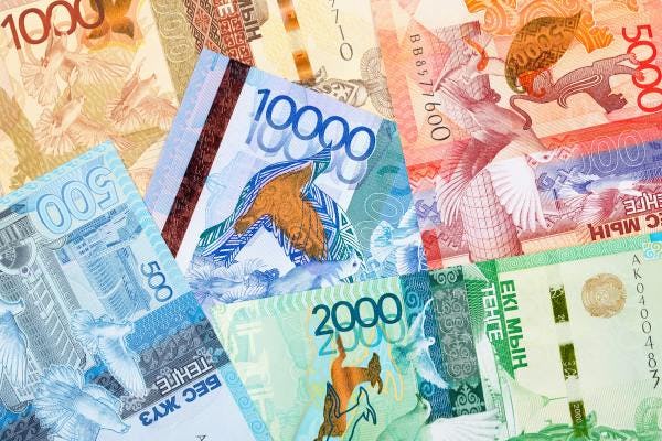 Kazakhstani Tenge banknotes