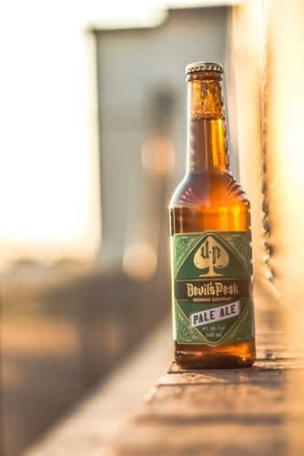 Picture of a bottle of beer on the table
