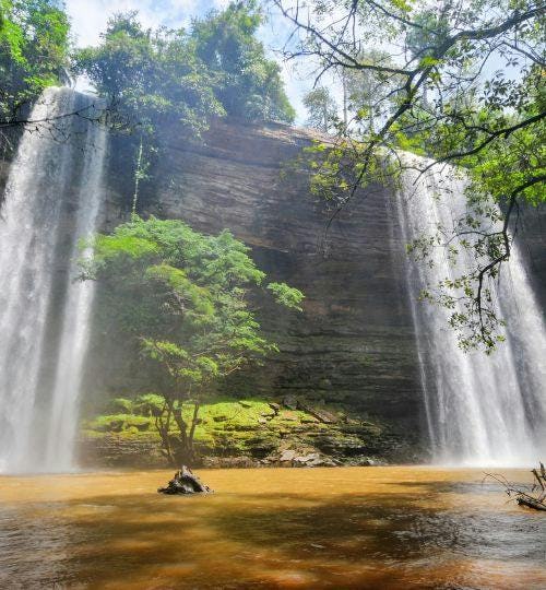 Waterfalls in Ghana