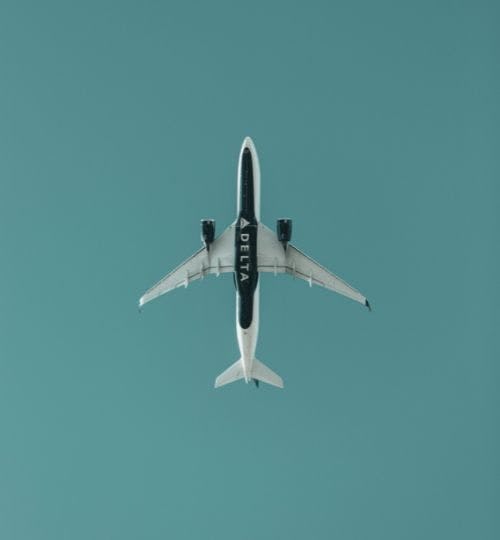 Delta plane in the sky 