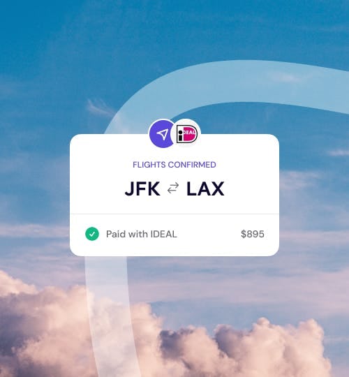 Buy flights with IDEAL