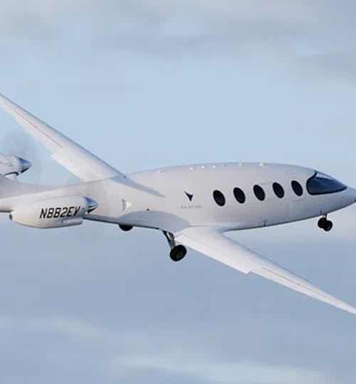 Picture of the Alice electric aircraft developed by Eviation