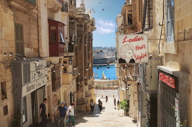 town in malta
