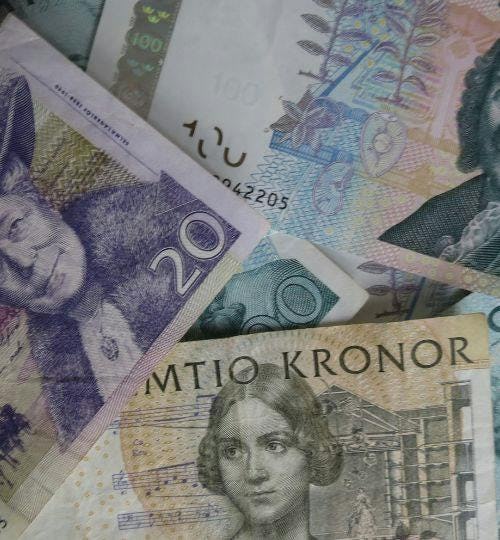 Swedish krona notes