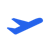 blue plane icon