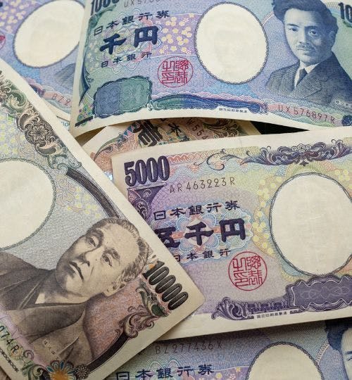 Japanese Yen bank notes