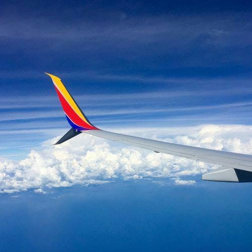 Southwest Airlines wing