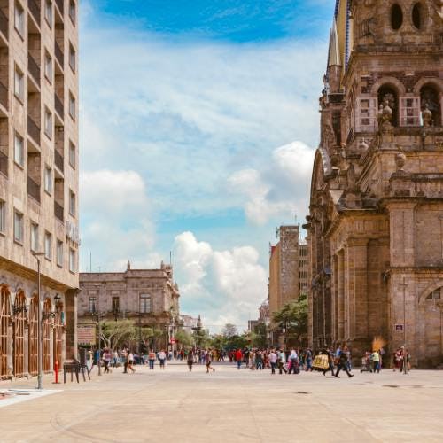 Centro historico, Guadalajara, Mexico