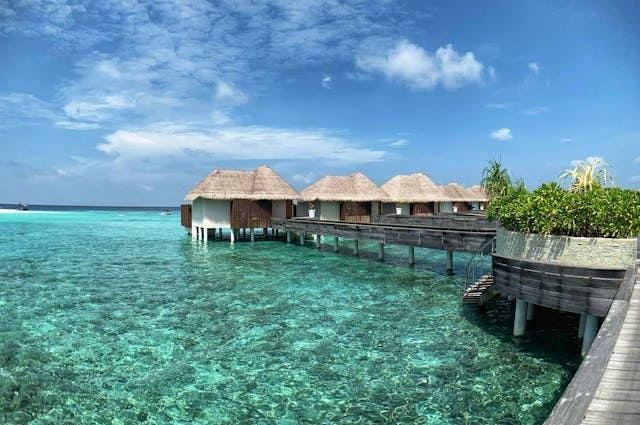 The Maldives bungalows