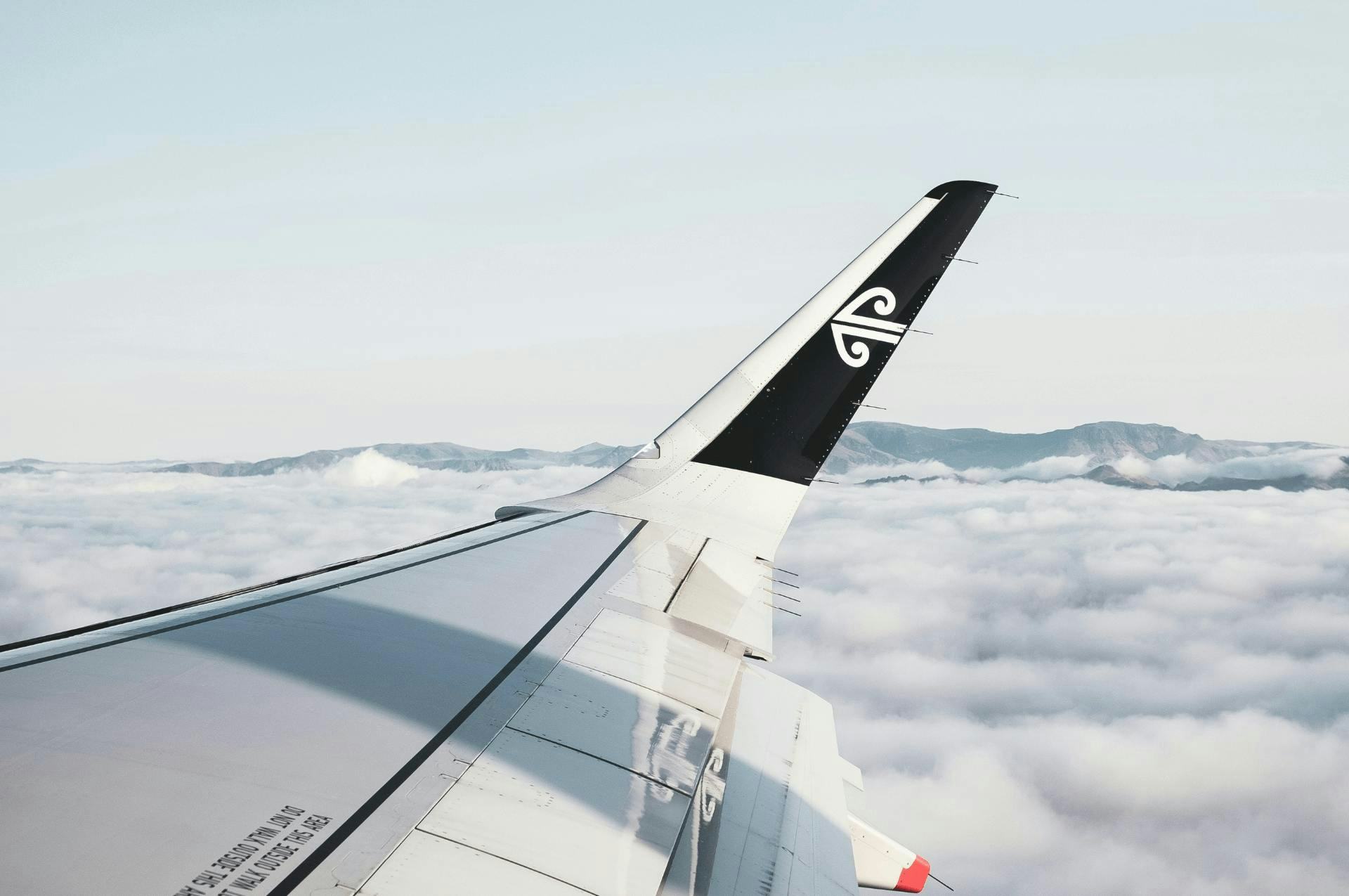 Air New Zealand wing