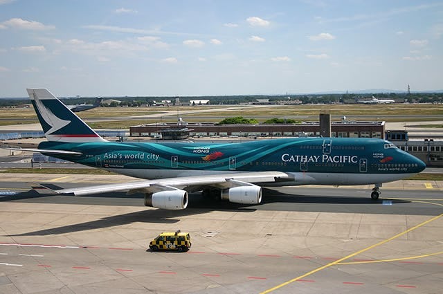 Cathay Pacific 747 in Asia's World City livery. Photo credit aeroprints.com
