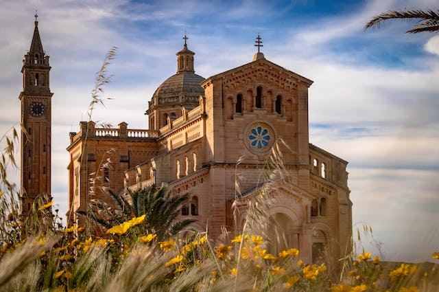 Basilica of the Blessed Virgin of Ta'Pinu in Gozo, Malta