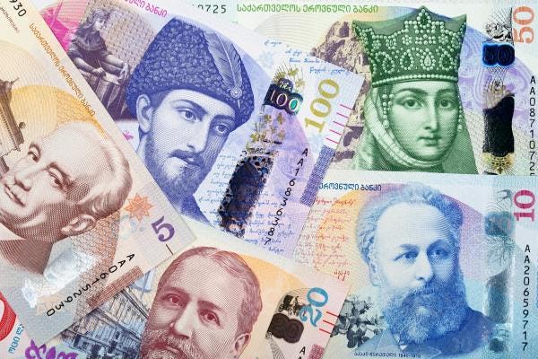 Georgian Lari Banknotes