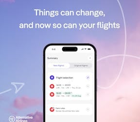 Alternative Airlines latest feature: Self Service Flight Changes