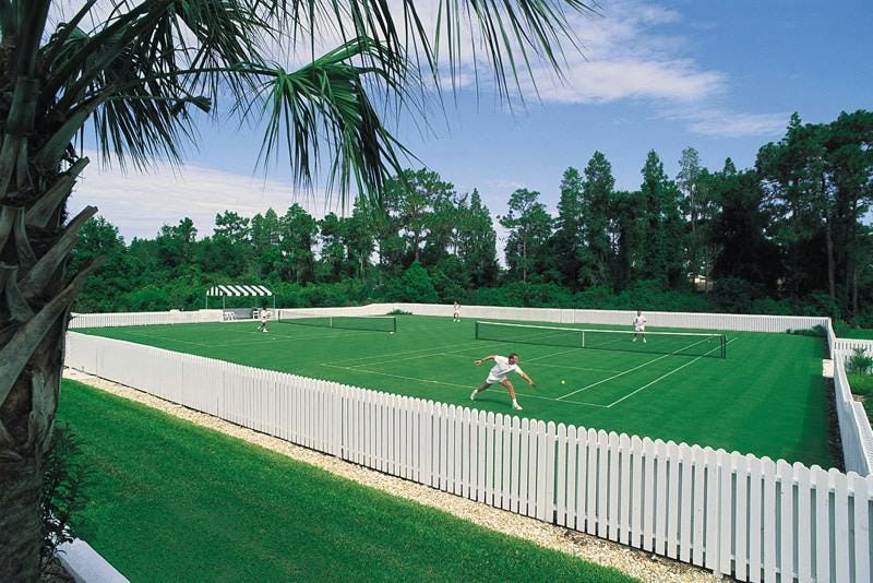 Tennis court in Tampa