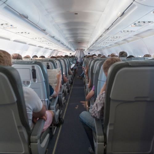 Airbus A319 cabin