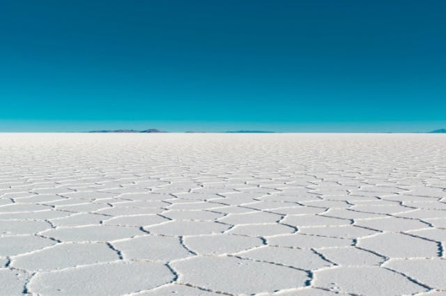 Salar de Uyuni (The Bolivian Salt Flats).
