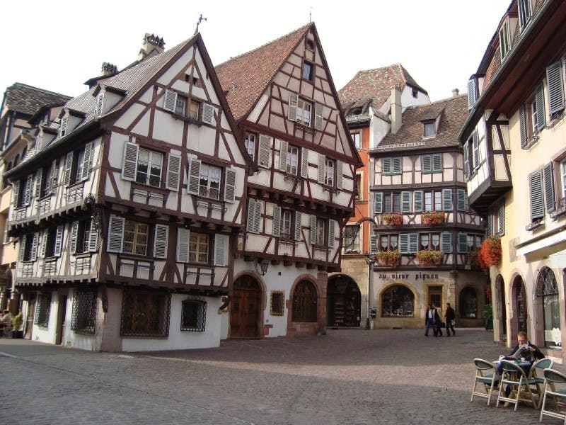 The street of Eguisheim