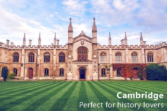Cambridge university building 