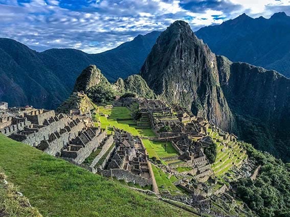 Machu Picchu in Peru is a piece of history which was built by the Mayan People and is today one of the 7 wonders of the world