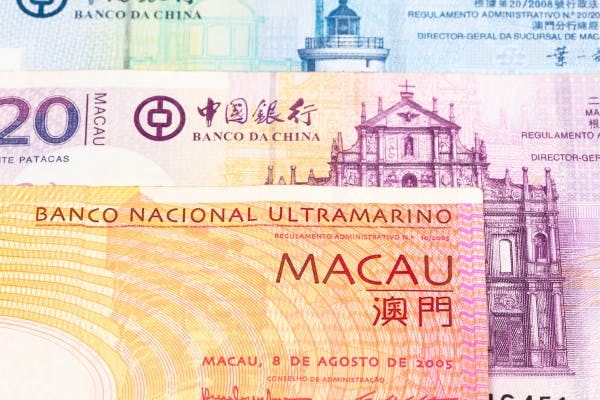 Macanese Pataca bank notes