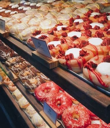 vegan doughnuts at brammibals donuts in berlin