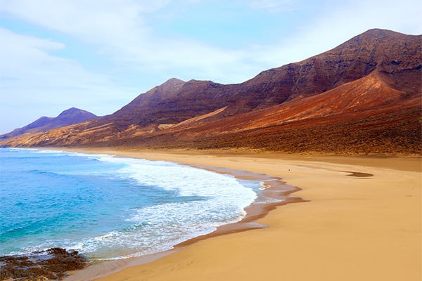 Beach in the Canary Islands