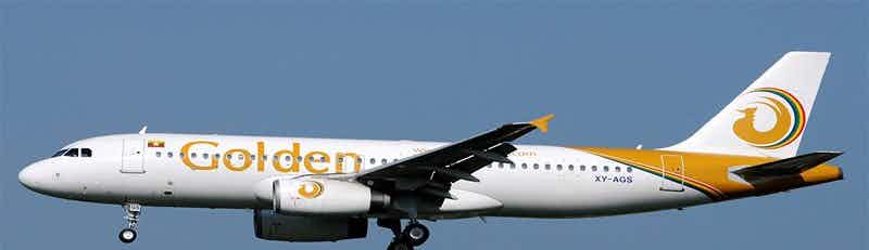 Golden Myanmar Airlines flights